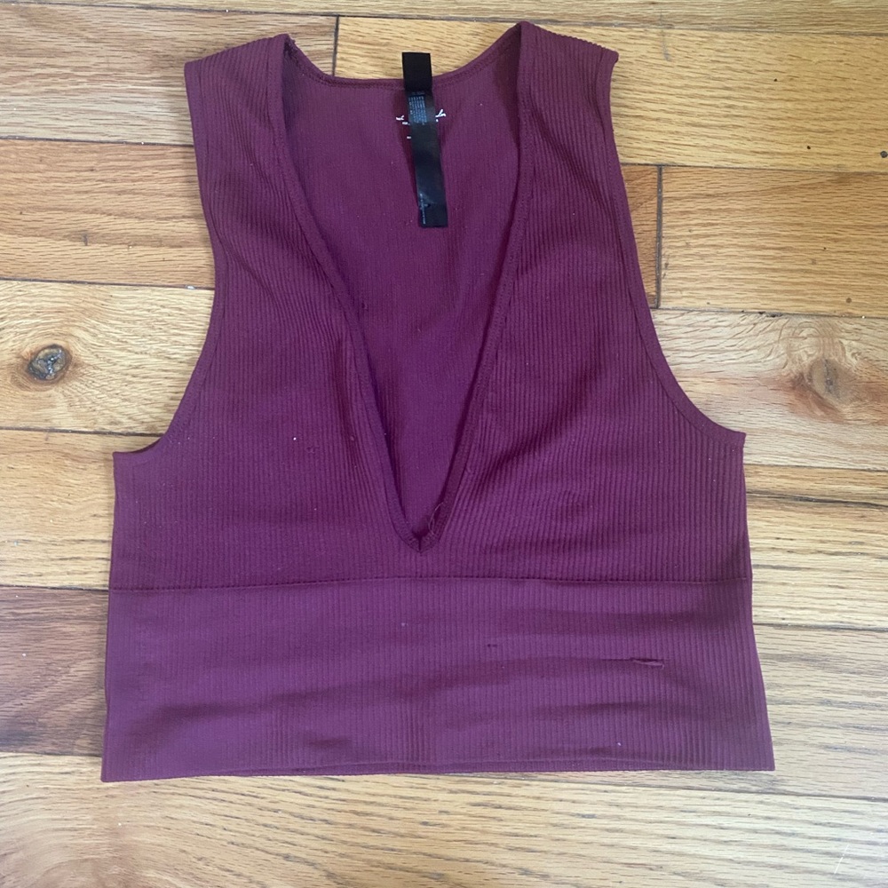 Out from Under Hailey seamless plunging bra top